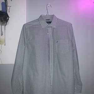 men nautica button down shirt